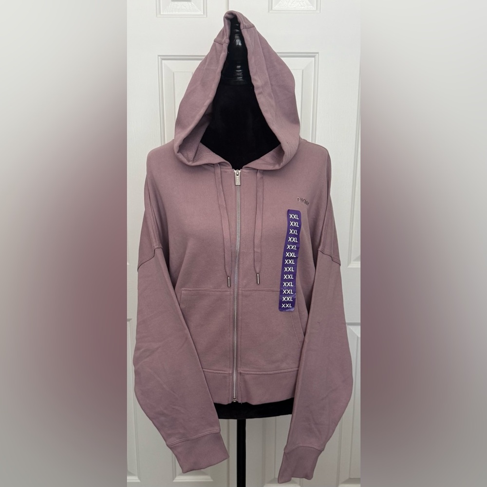 DKNY Women’s Zip-Up Hoodie